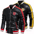 Men's Faux Leather Biker Jacket Mens Custom Made